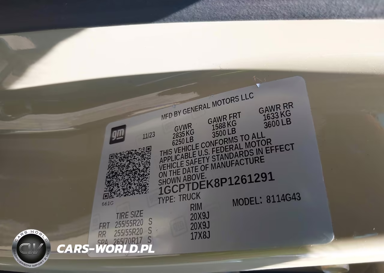 2023 Chevrolet Colorado 4Wd Short Box Z71 VIN:1GCPTDEK8P1261291 - 9