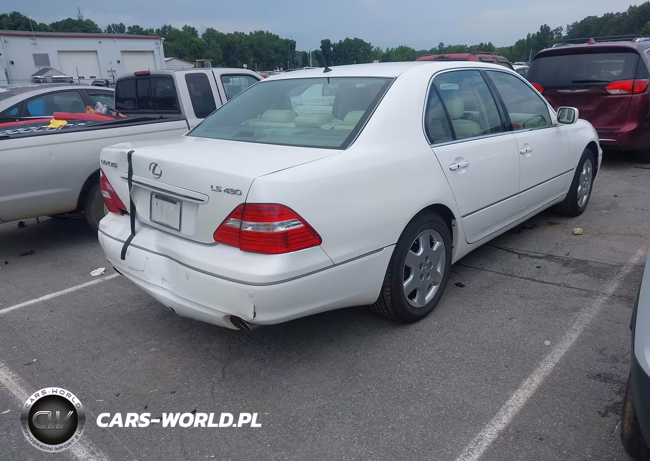 2005 Lexus Ls 430 VIN:JTHBN36FX50177961 - 4
