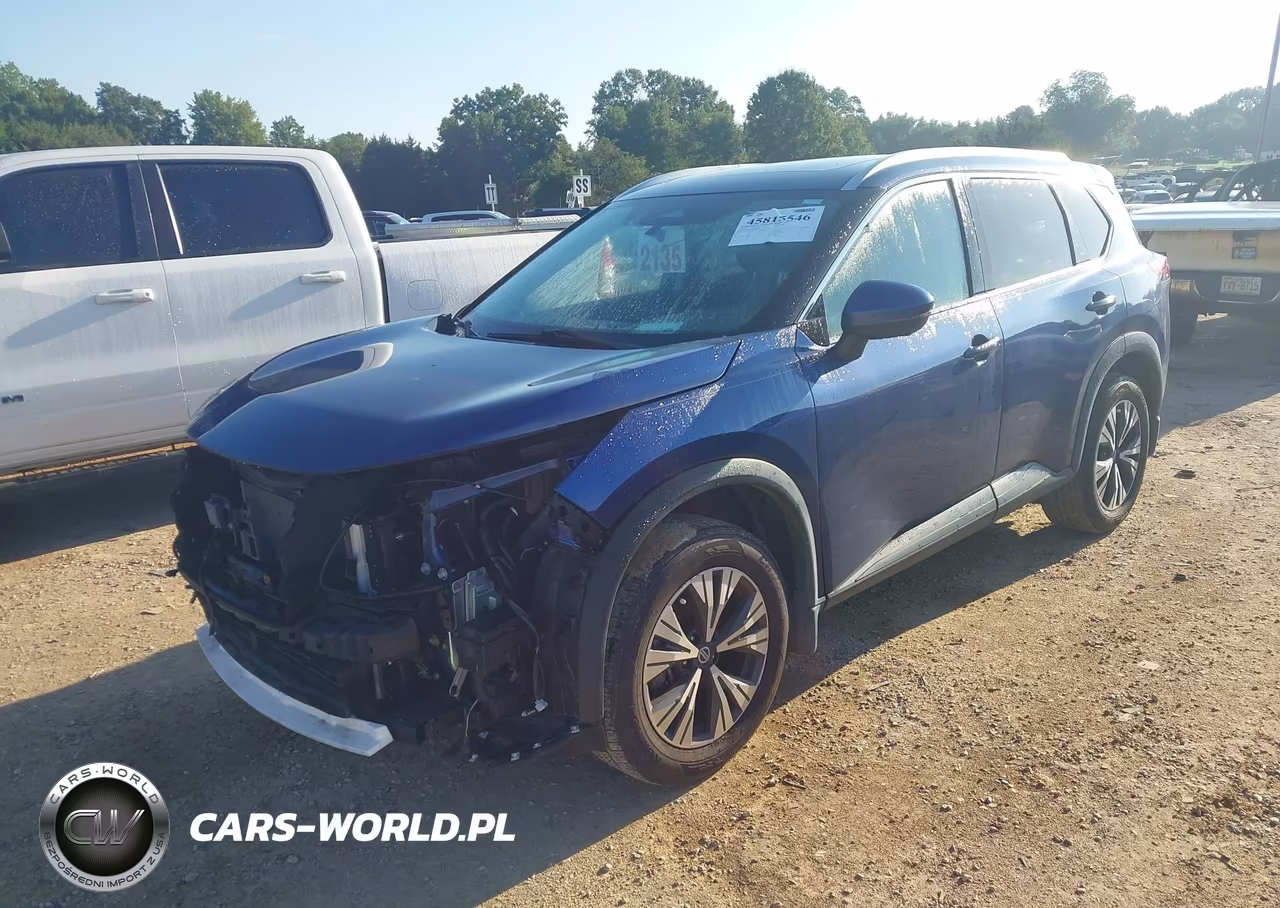 2021 Nissan Rogue Sv Intelligent Awd VIN:JN8AT3BB0MW238322 - 2