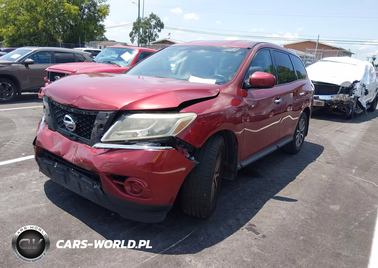 2014 Nissan Pathfinder S VIN:5N1AR2MN3EC663995 - 2