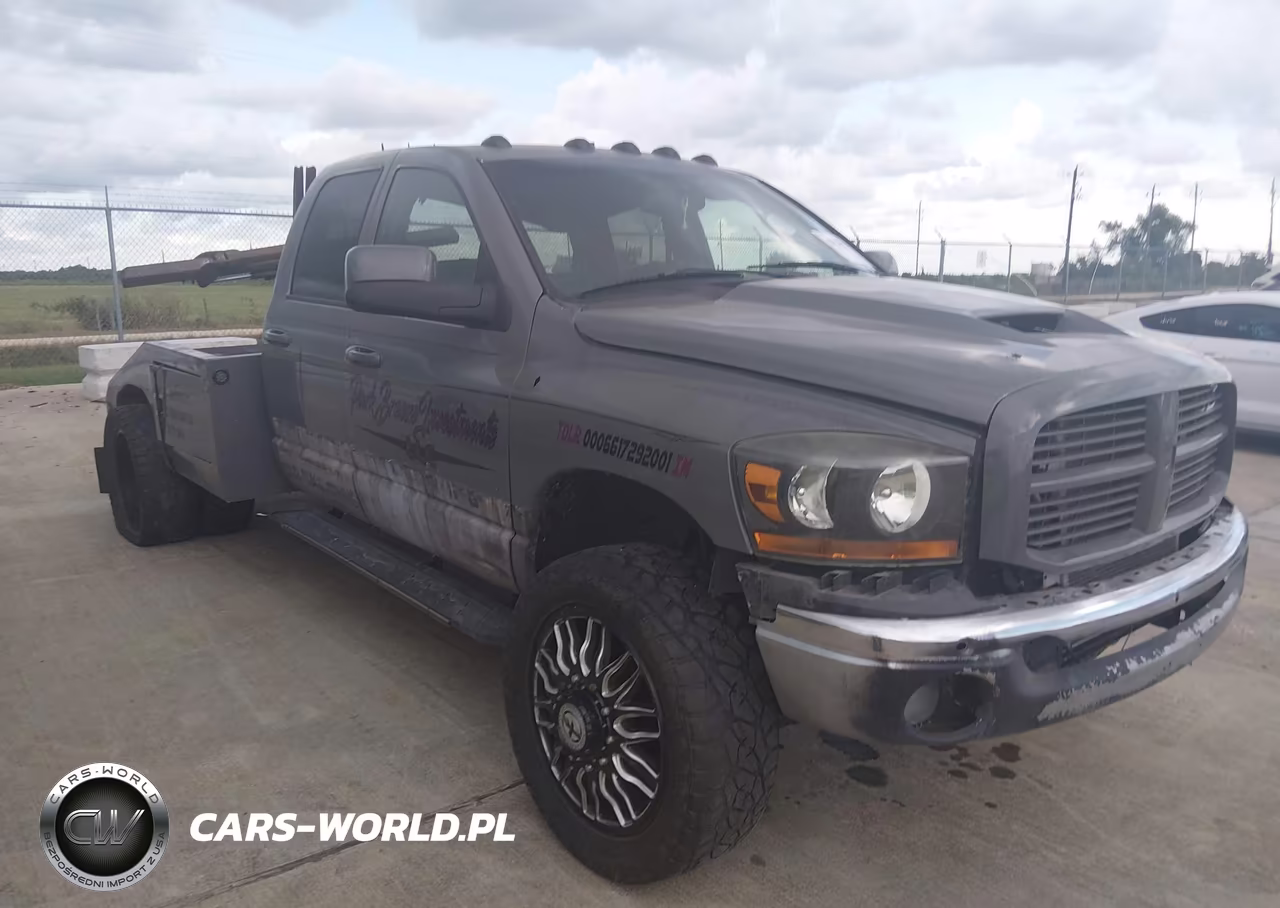 2008 Dodge Ram 4500 Hd Chassis St-Slt-Laramie VIN:3D6WC68A68G179924 - 2