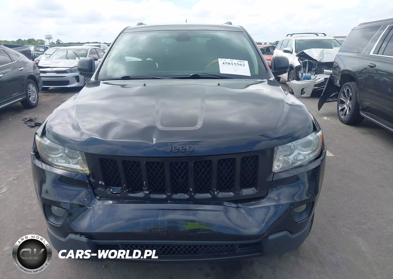 2013 Jeep Grand Cherokee Overland VIN:1C4RJFCT9DC525222 - 12