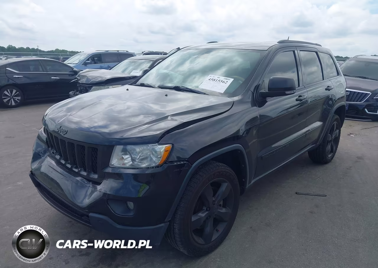 2013 Jeep Grand Cherokee Overland VIN:1C4RJFCT9DC525222 - 2