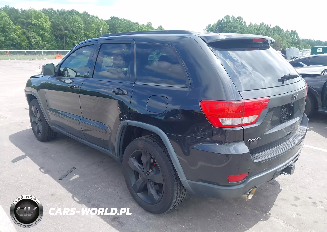 2013 Jeep Grand Cherokee Overland VIN:1C4RJFCT9DC525222 - 3