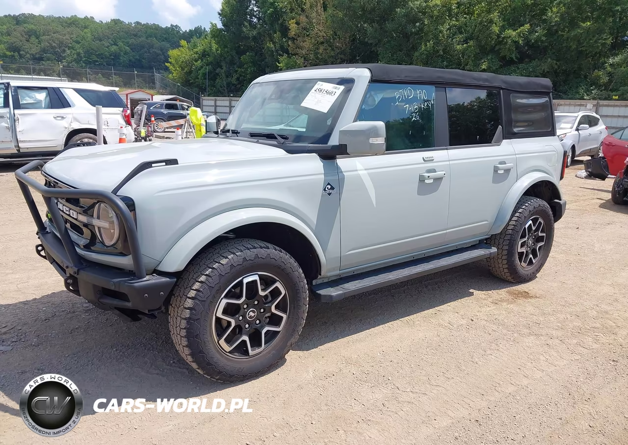 2022 Ford Bronco Outer Banks VIN:1FMDE5DH9NLB48908 - 2