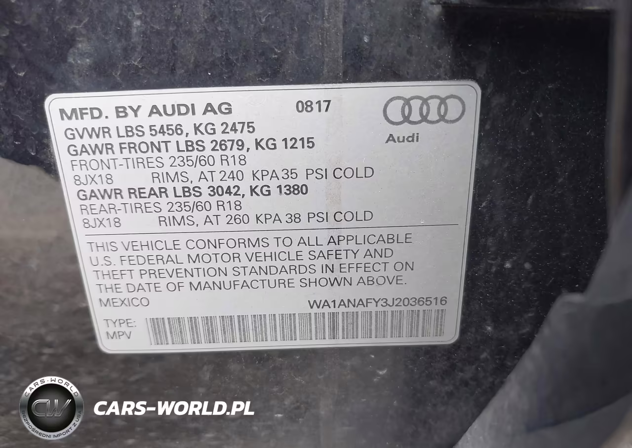 2018 Audi Q5 2.0T Premium-2.0T Tech Premium VIN:WA1ANAFY3J2036516 - 9