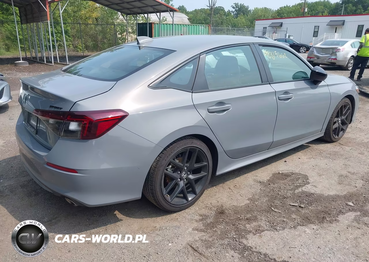 2026 Honda Civic Sport VIN:2HGFE2F52TH576040 - 4