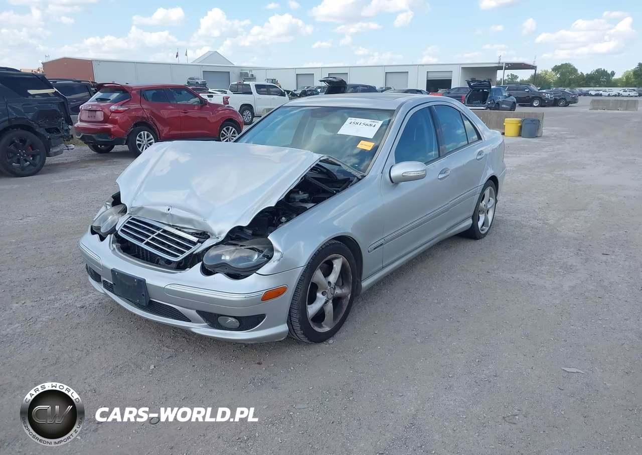 2005 Mercedes-Benz C 230 Kompressor Sport VIN:WDBRF40J05F670480 - 2