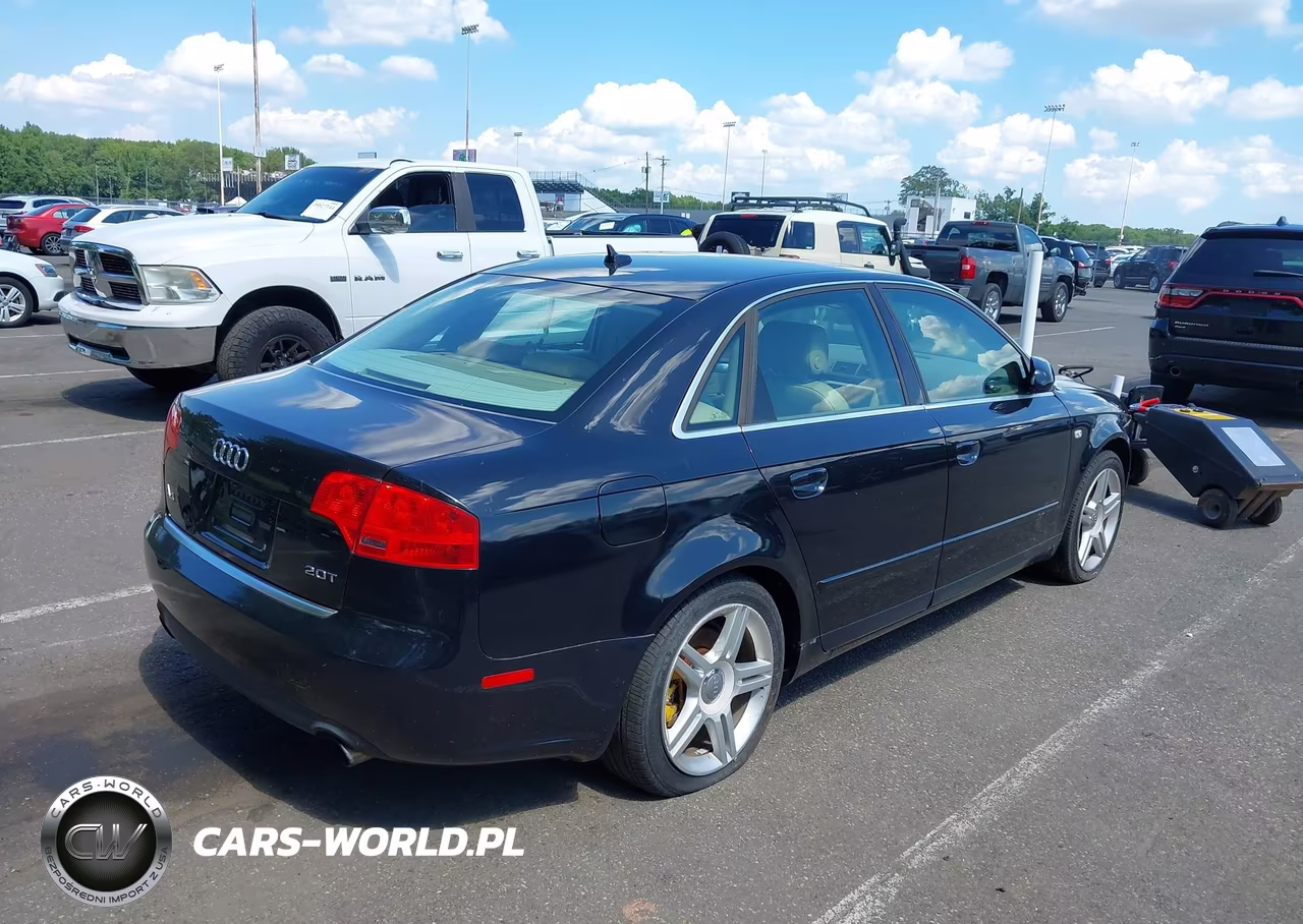 2007 Audi A4 VIN:WAUAF78E07A226455 - 4