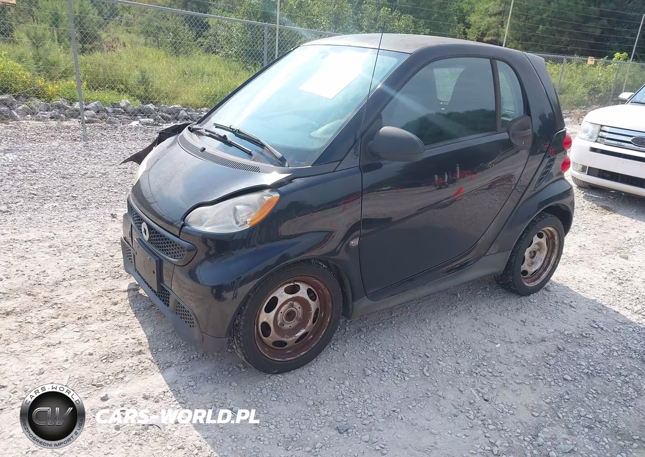 2013 Smart Fortwo Pure VIN:WMEEJ3BA6DK627310 - 2