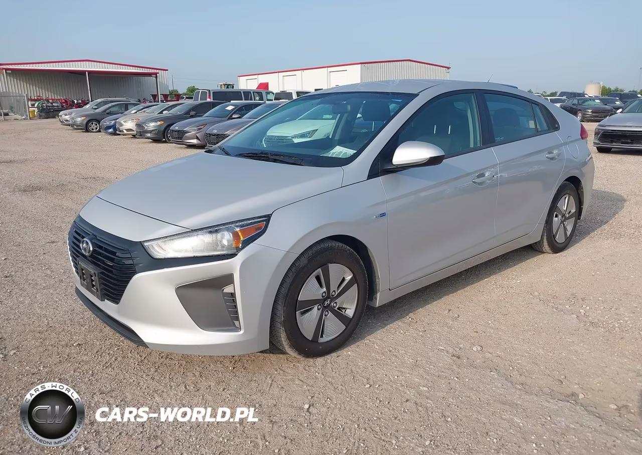 2018 Hyundai Ioniq Hybrid Blue VIN:KMHC65LC1JU075696 - 2