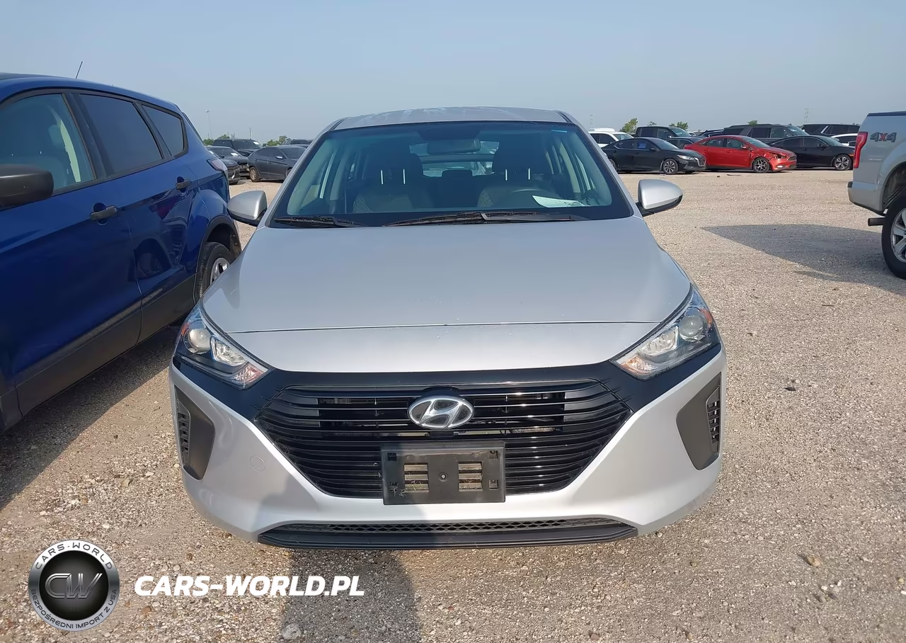 2018 Hyundai Ioniq Hybrid Blue VIN:KMHC65LC1JU075696 - 6