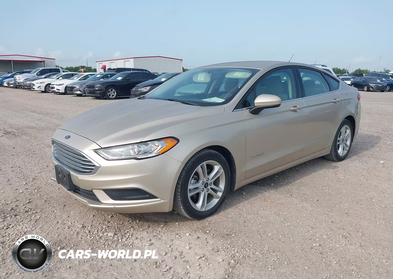2018 Ford Fusion Hybrid S VIN:3FA6P0UU4JR100886 - 2