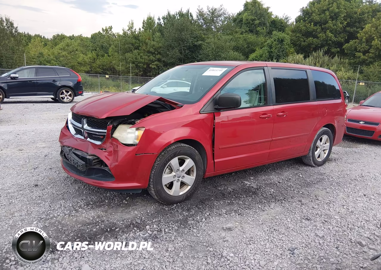 2013 Dodge Grand Caravan Se VIN:2C4RDGBG5DR680973 - 2