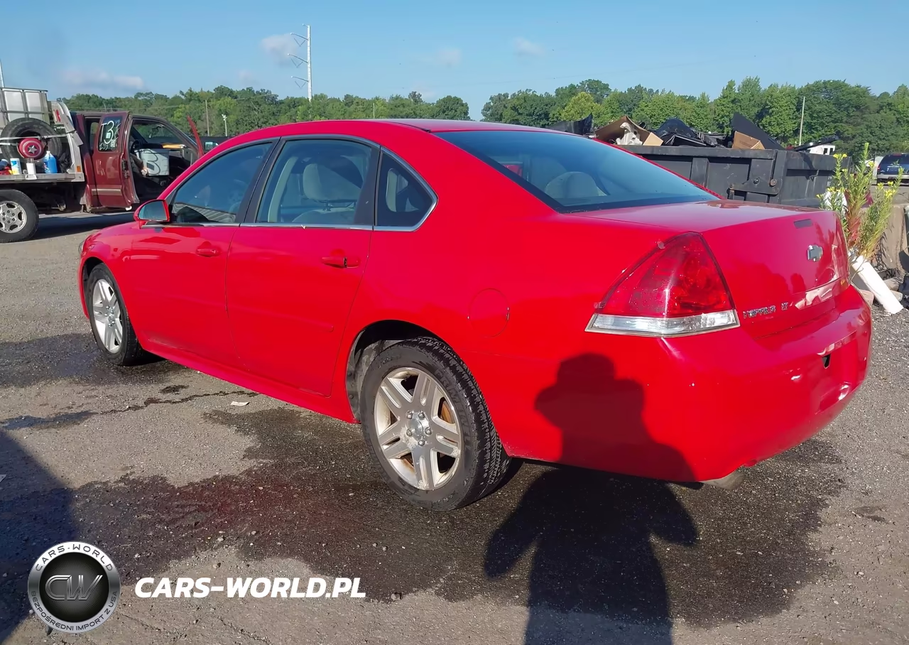 2012 Chevrolet Impala Lt VIN:2G1WG5E39C1329416 - 3