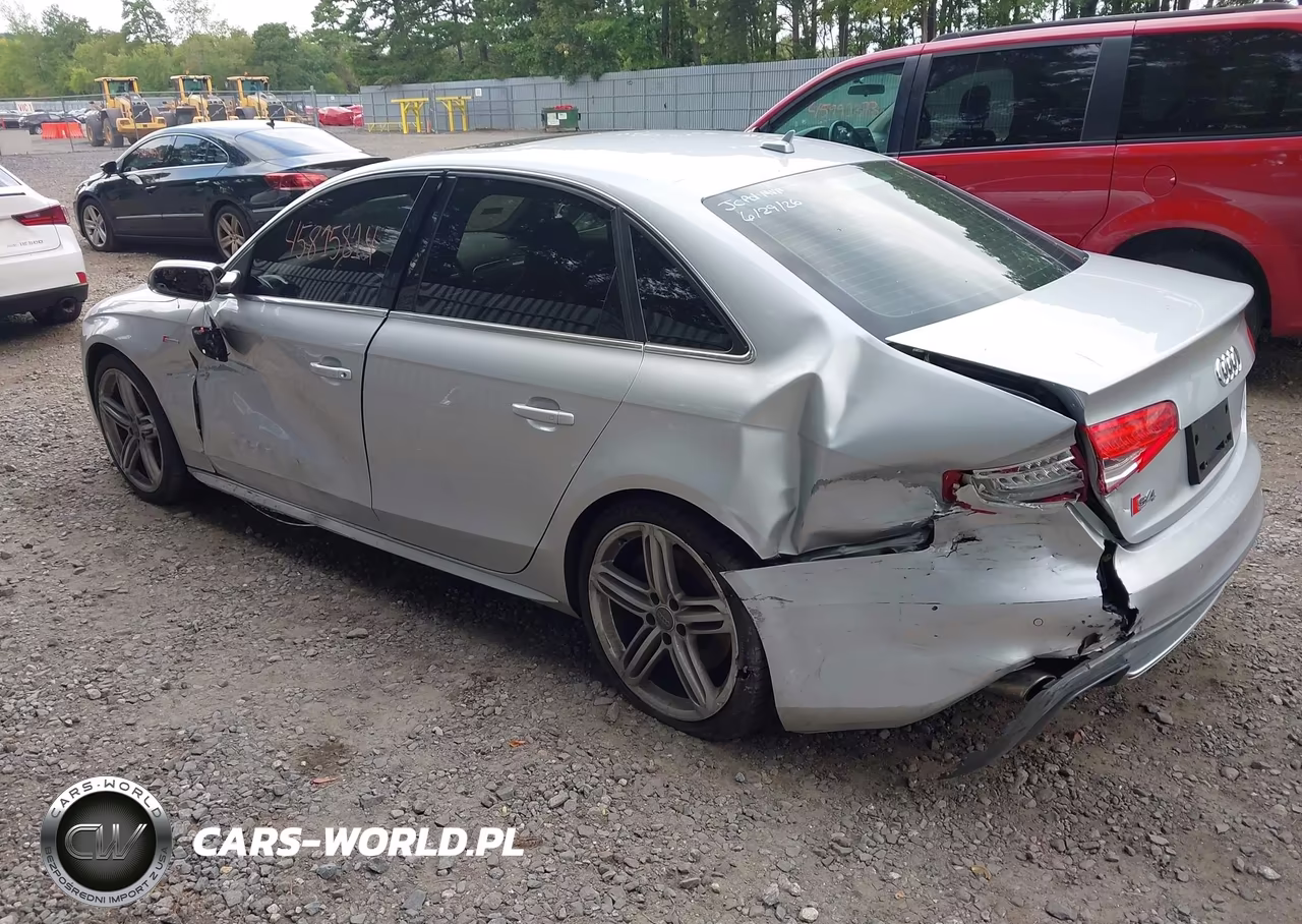 2014 Audi S4 3.0T Premium Plus VIN:WAUBGAFLXEA026678 - 3