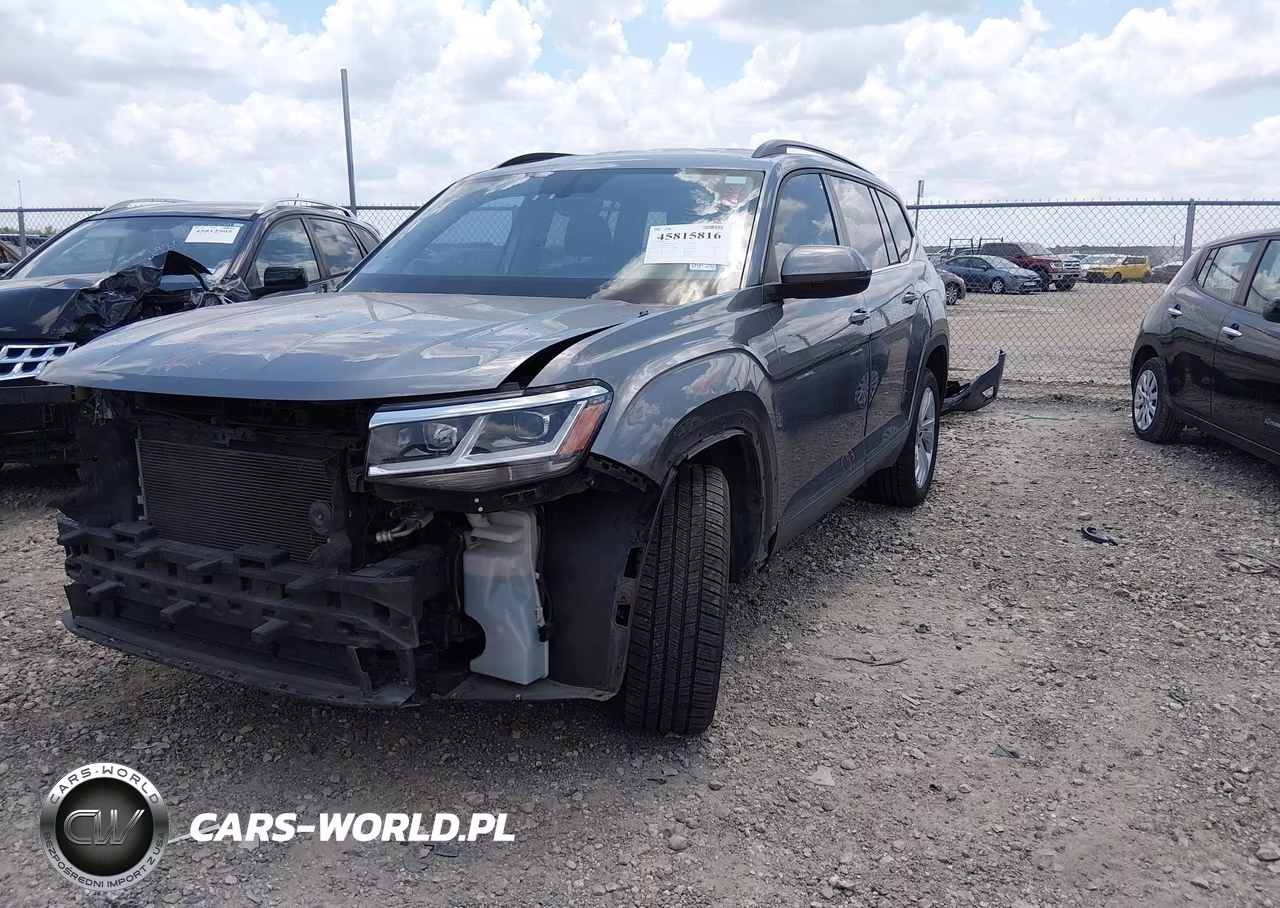 2021 Volkswagen Atlas 3.6L V6 Se W-Technology VIN:1V2WR2CA8MC512916 - 2