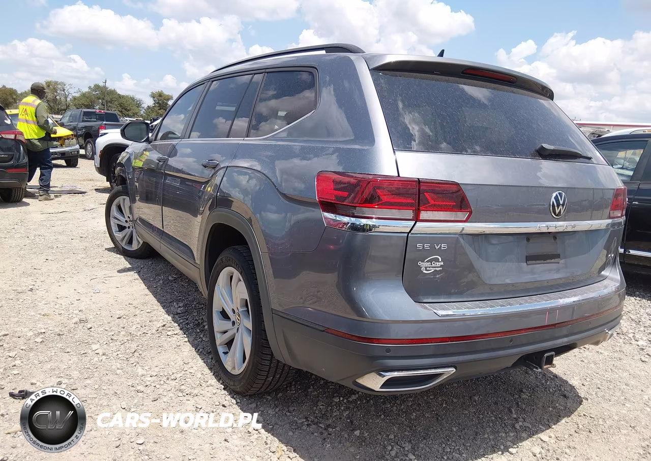 2021 Volkswagen Atlas 3.6L V6 Se W-Technology VIN:1V2WR2CA8MC512916 - 3