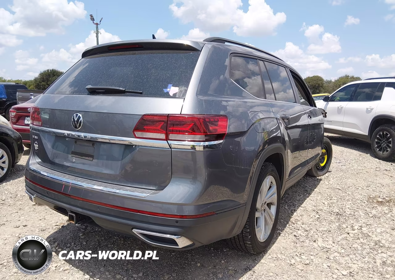 2021 Volkswagen Atlas 3.6L V6 Se W-Technology VIN:1V2WR2CA8MC512916 - 4