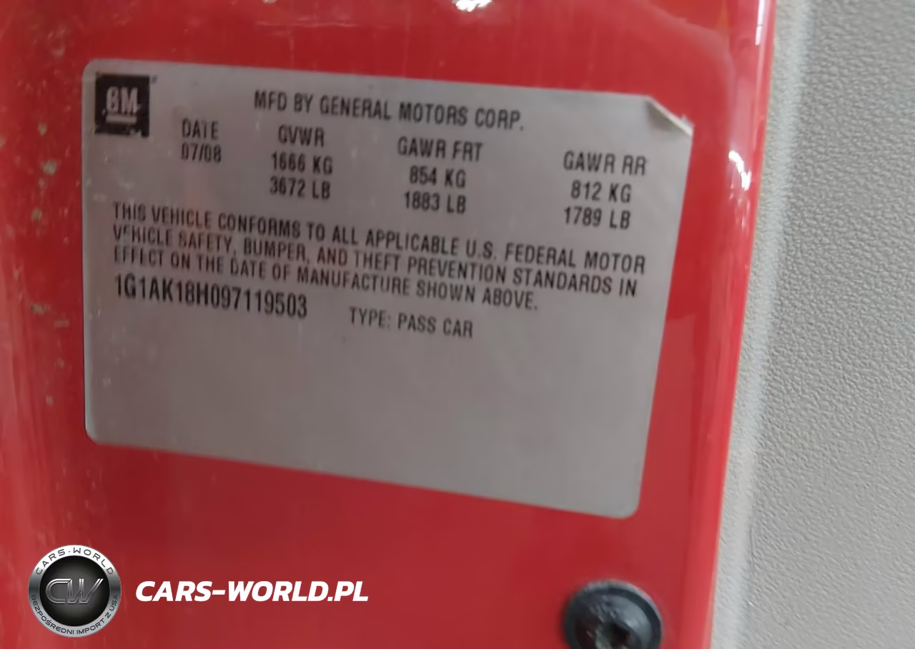 2009 Chevrolet Cobalt Ls VIN:1G1AK18H097119503 - 9