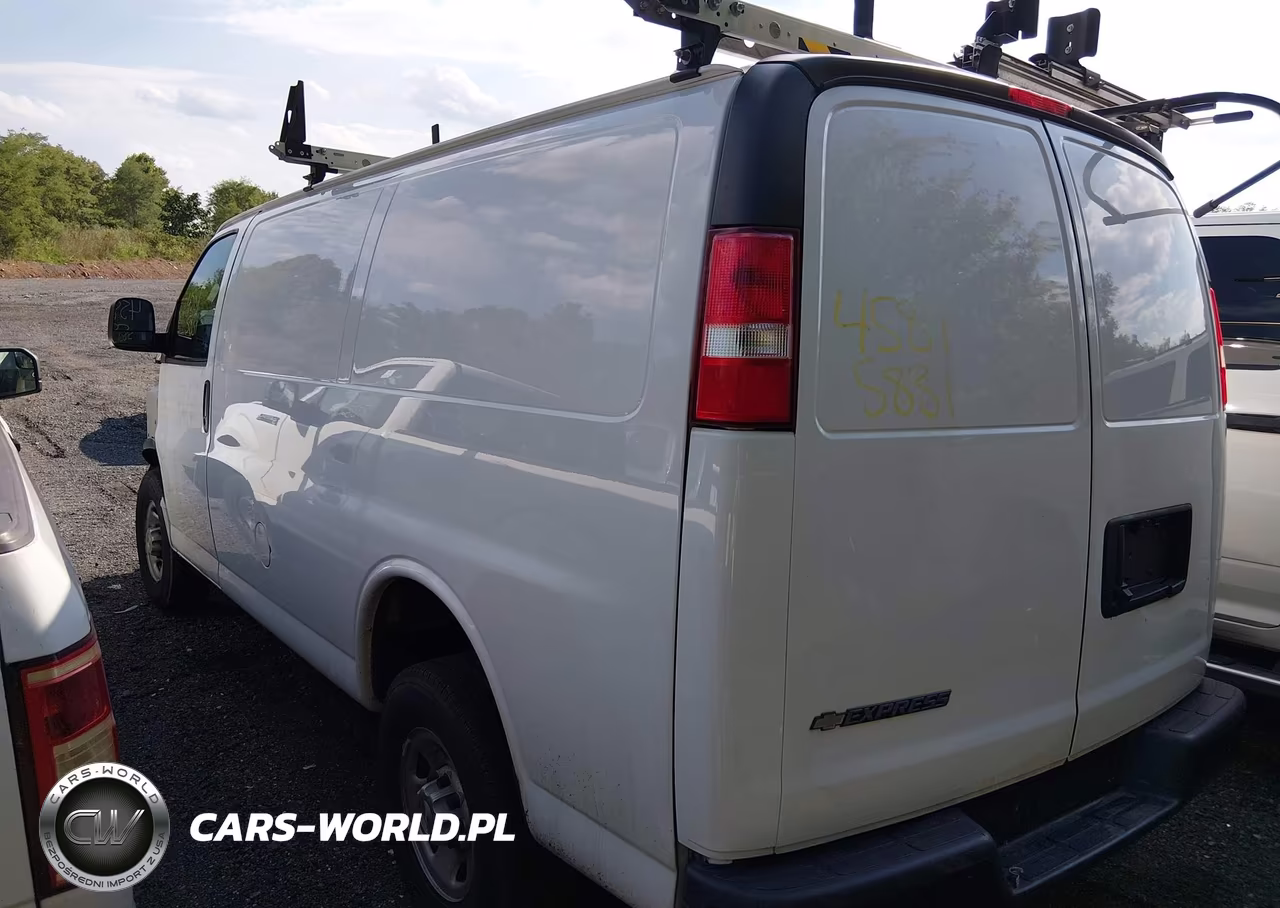 2021 Chevrolet Express Cargo Rwd 2500 Regular Wheelbase Wt VIN:1GCWGAFP4M1309289 - 3