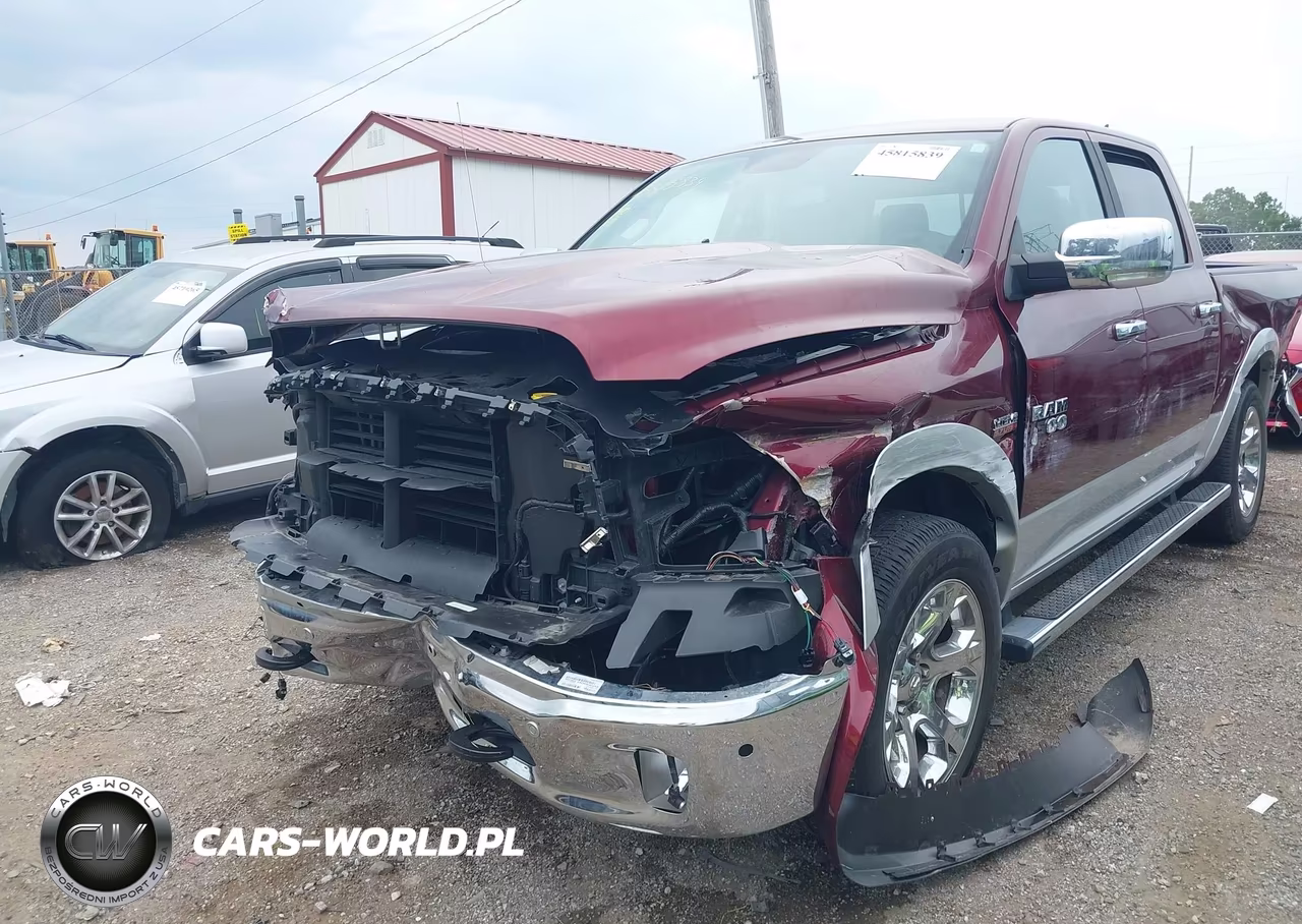 2017 Ram 1500 Laramie 4X4 5'7 Box VIN:1C6RR7NT9HS611337 - 2