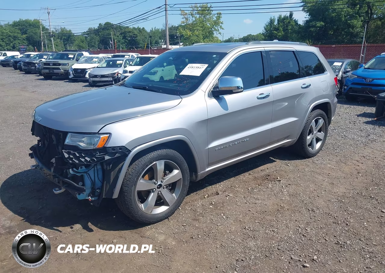 2016 Jeep Grand Cherokee Overland VIN:1C4RJFCG9GC366256 - 2