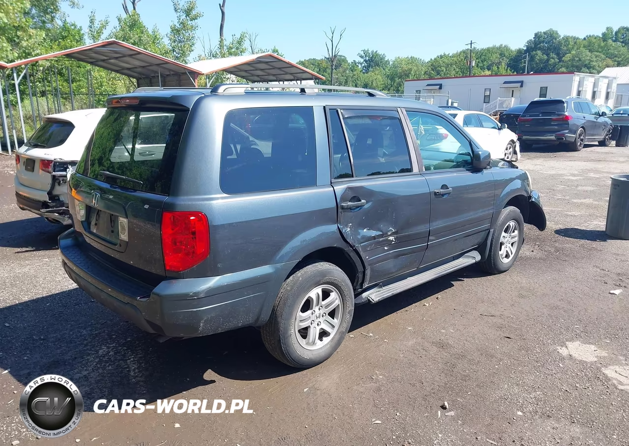 2003 Honda Pilot Ex-L VIN:2HKYF18583H601459 - 4