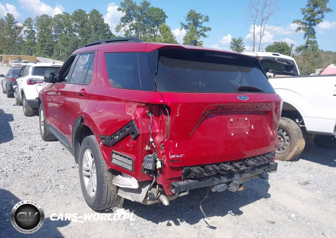 2022 Ford Explorer Xlt VIN:1FMSK7DH7NGC36456 - 3