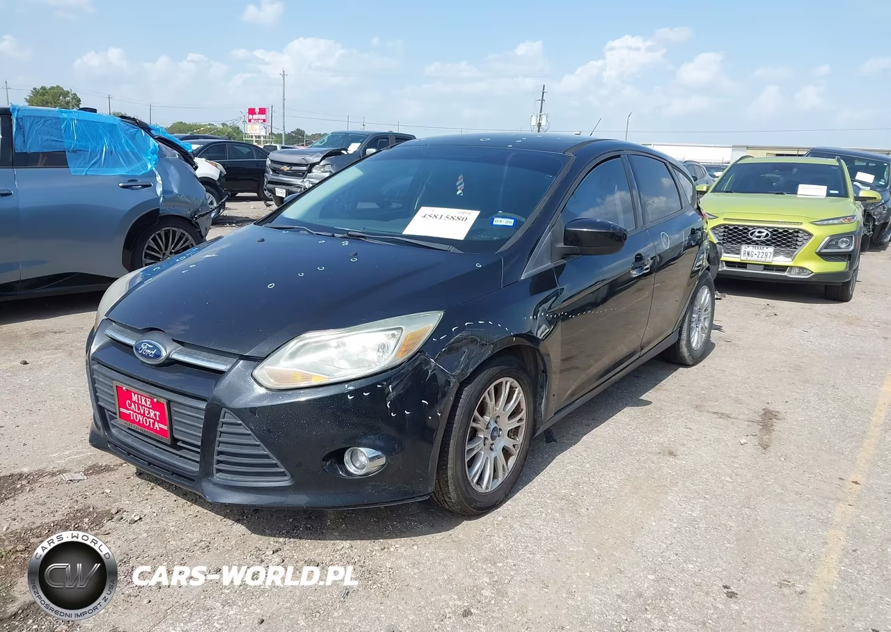 2012 Ford Focus Se VIN:1FAHP3K21CL437190 - 2