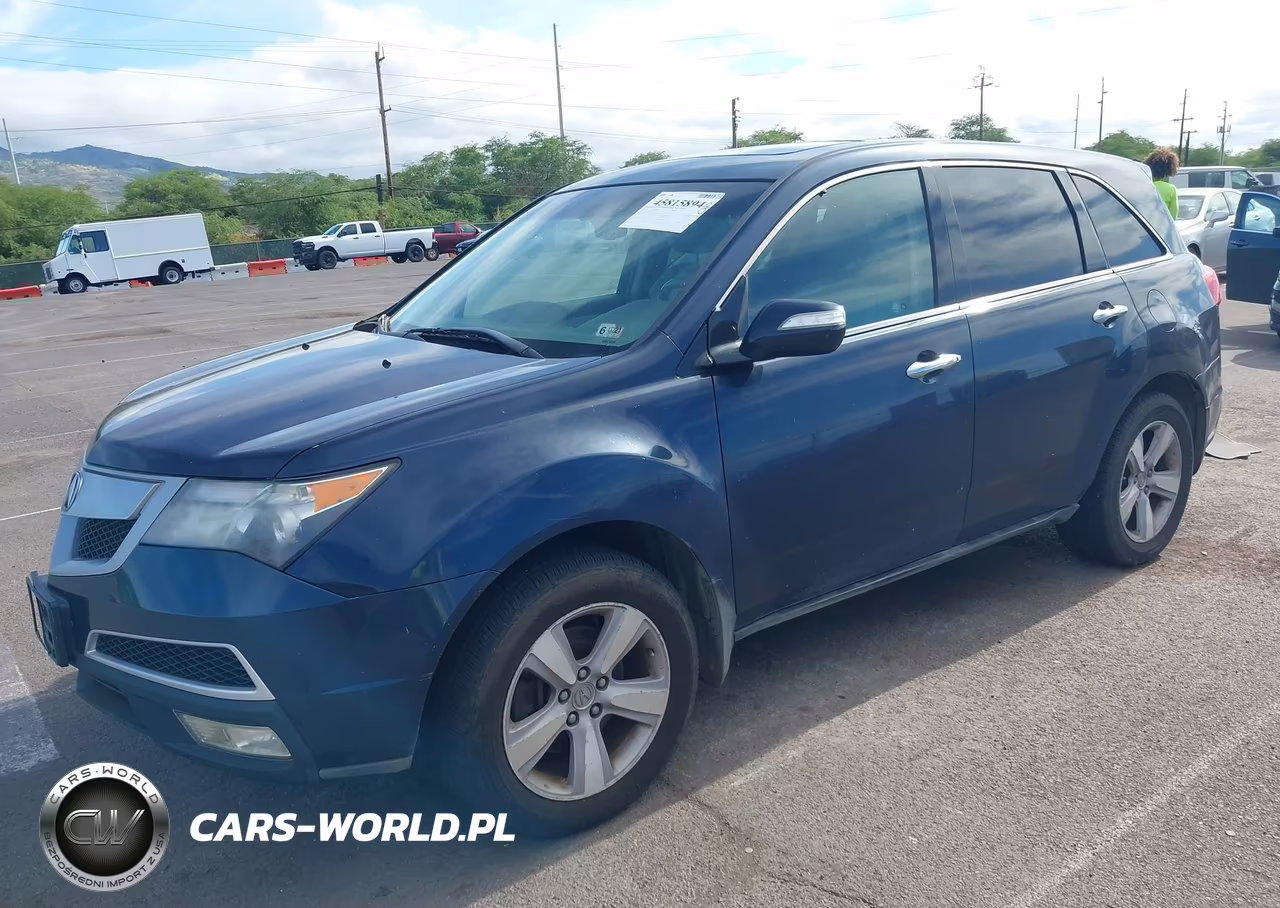 2013 Acura Mdx Technology Package VIN:2HNYD2H39DH513633 - 2