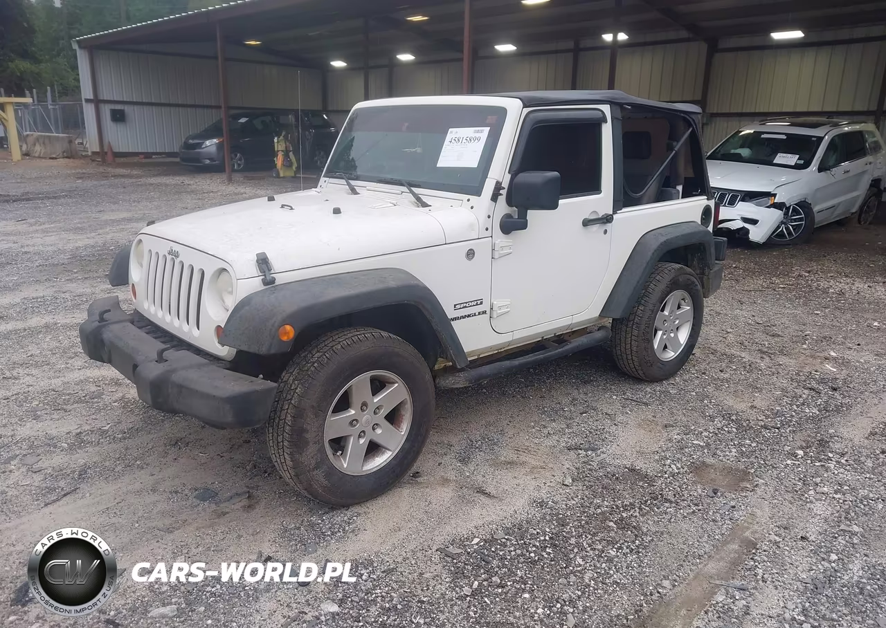 2010 Jeep Wrangler Sport VIN:1J4AA2D17AL145515 - 2