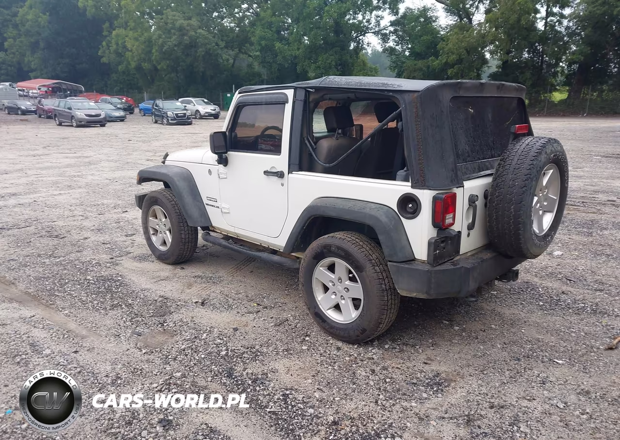 2010 Jeep Wrangler Sport VIN:1J4AA2D17AL145515 - 3