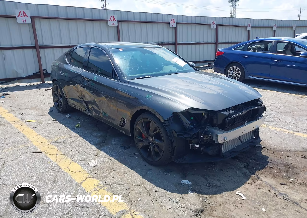 2022 Genesis G70 3.3T Rwd VIN:KMTG54TE2NU088548 - 1