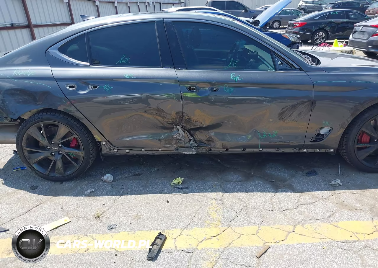 2022 Genesis G70 3.3T Rwd VIN:KMTG54TE2NU088548 - 6
