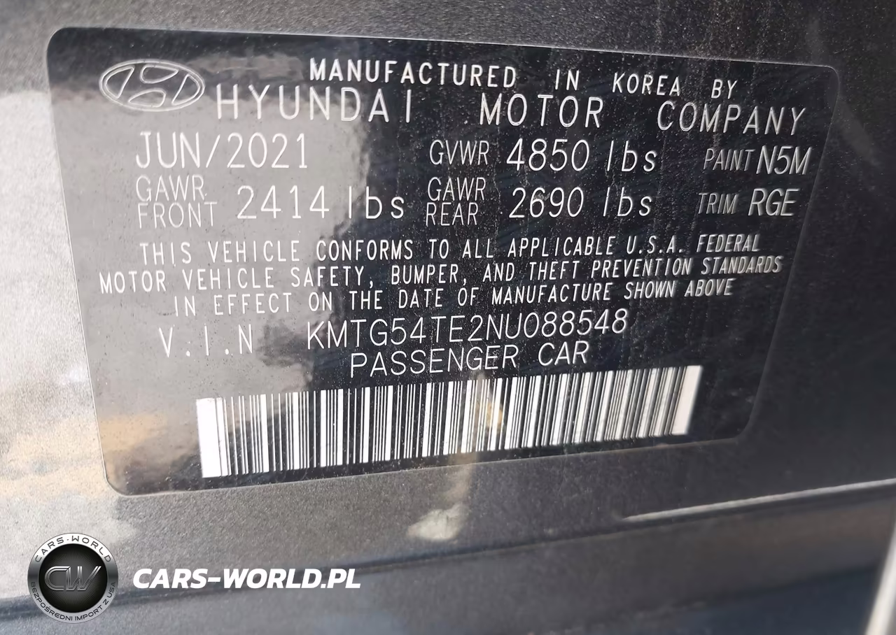 2022 Genesis G70 3.3T Rwd VIN:KMTG54TE2NU088548 - 9