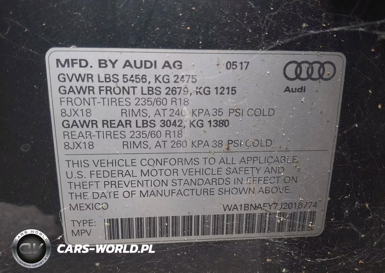2018 Audi Q5 2.0T Premium-2.0T Tech Premium VIN:WA1BNAFY7J2016774 - 9