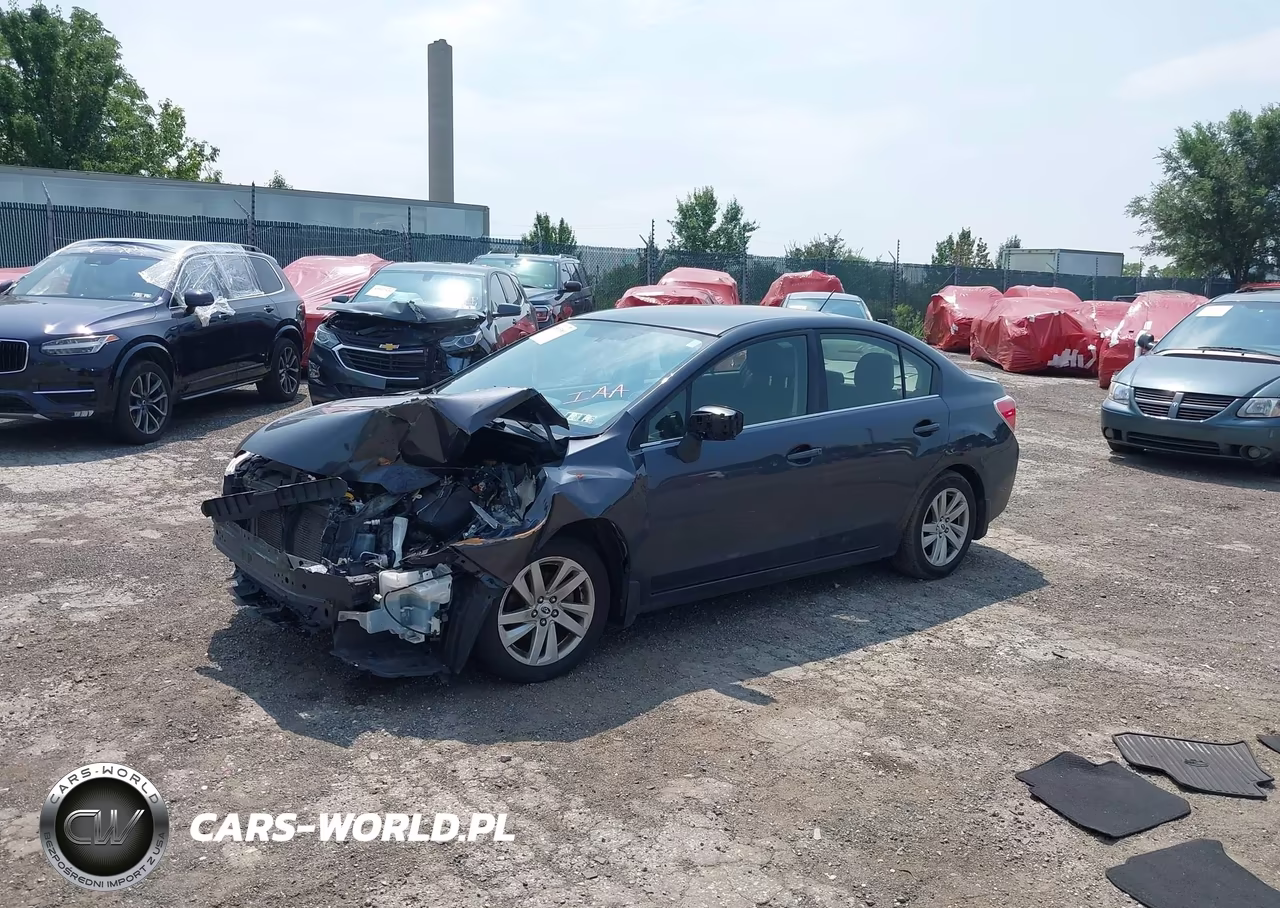 2016 Subaru Impreza 2.0I Premium VIN:JF1GJAB62GH012395 - 2