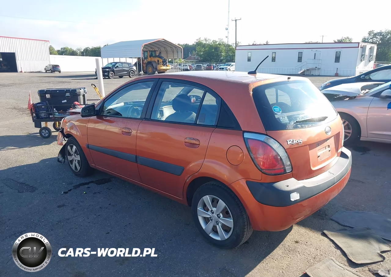 2009 Kia Rio5 Lx VIN:KNADE243296517553 - 3