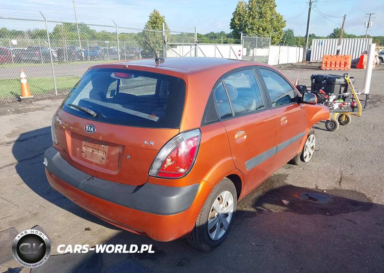 2009 Kia Rio5 Lx VIN:KNADE243296517553 - 4