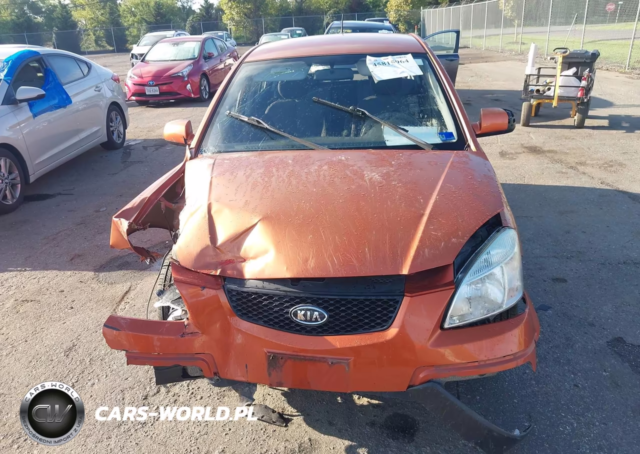 2009 Kia Rio5 Lx VIN:KNADE243296517553 - 6