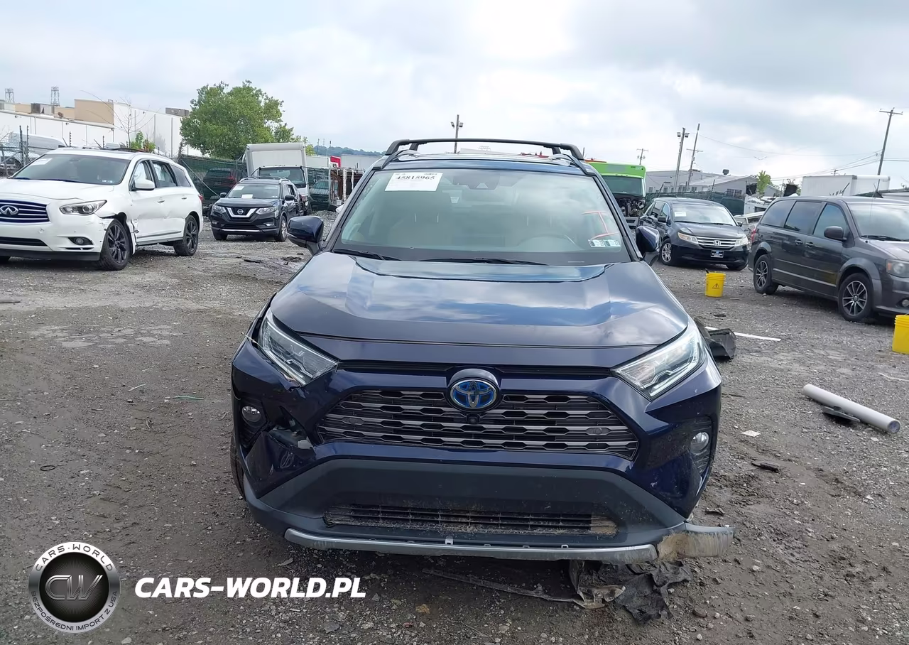 2021 Toyota Rav4 Hybrid Limited VIN:2T3D6RFV7MW023817 - 12