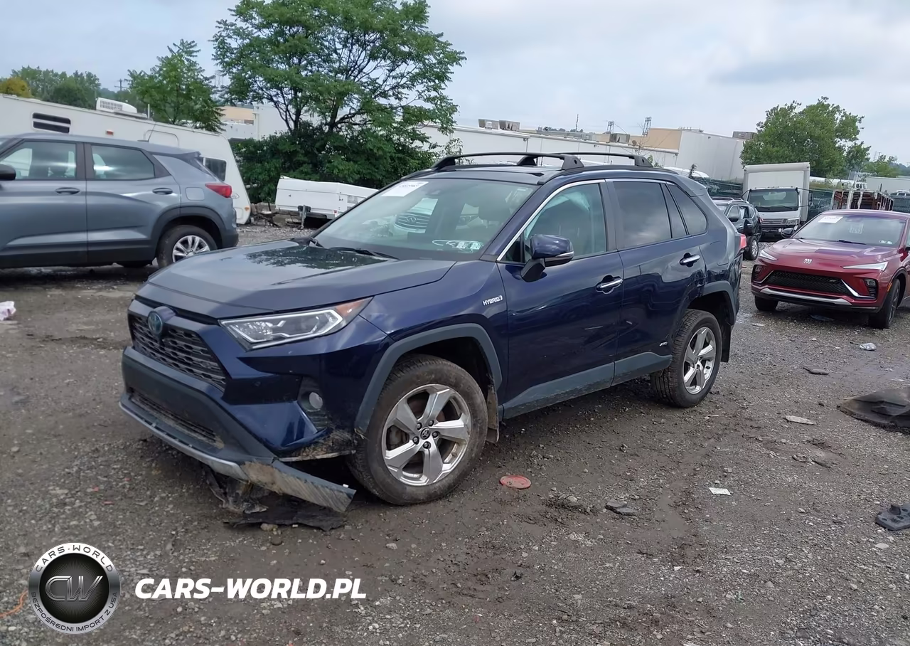 2021 Toyota Rav4 Hybrid Limited VIN:2T3D6RFV7MW023817 - 2