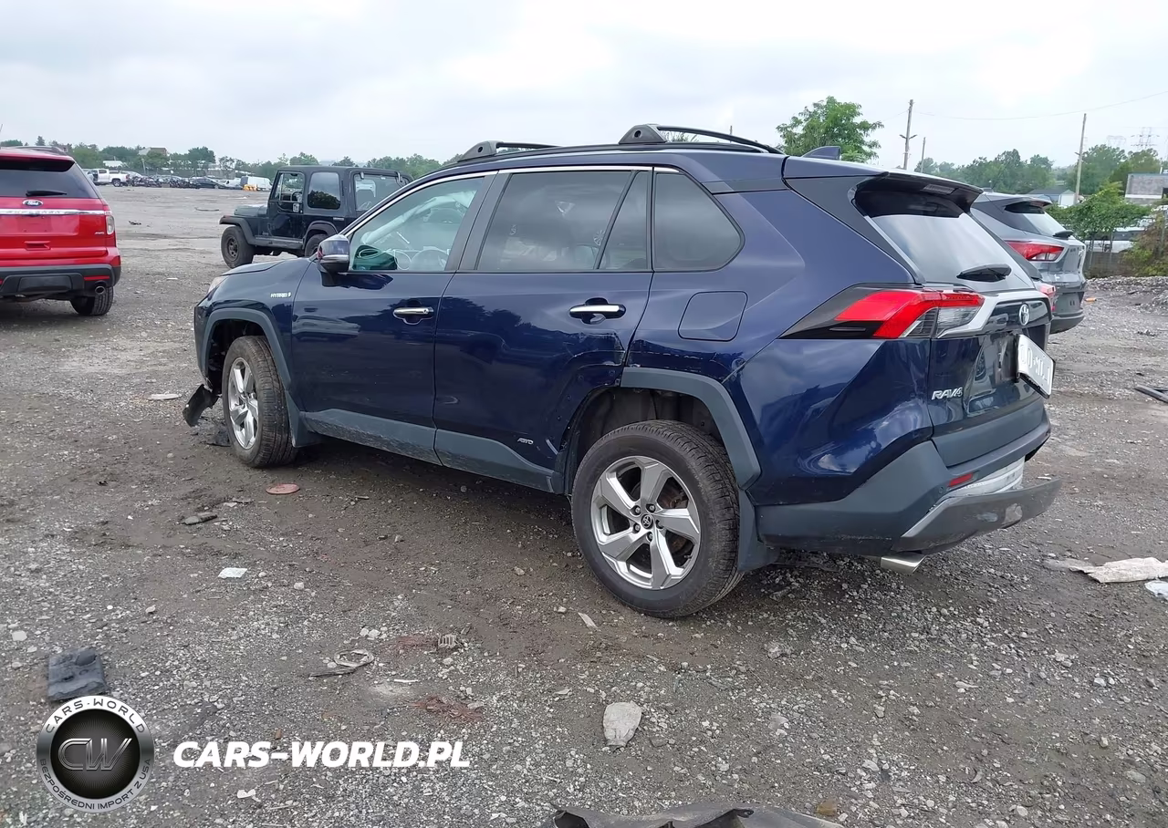 2021 Toyota Rav4 Hybrid Limited VIN:2T3D6RFV7MW023817 - 3