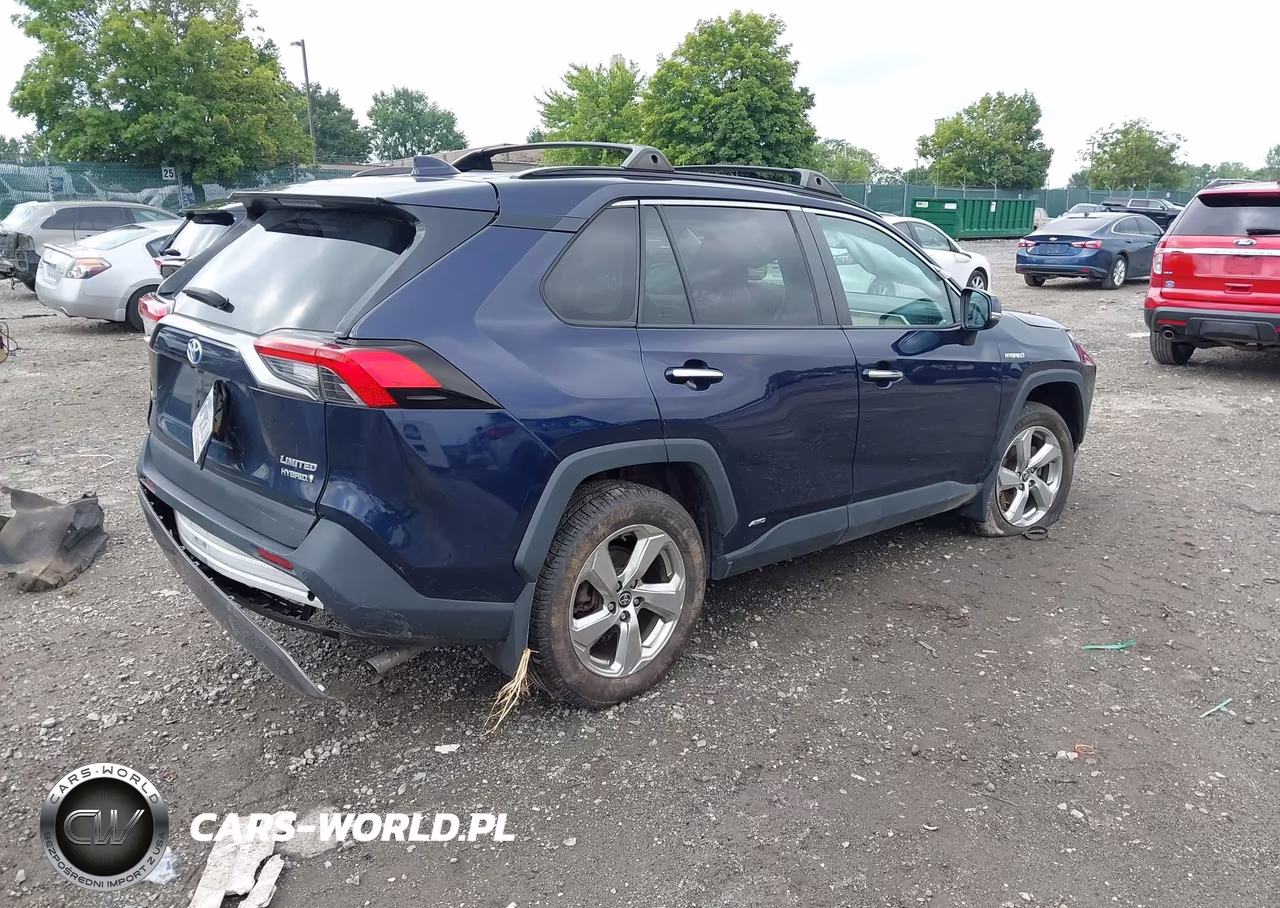 2021 Toyota Rav4 Hybrid Limited VIN:2T3D6RFV7MW023817 - 4