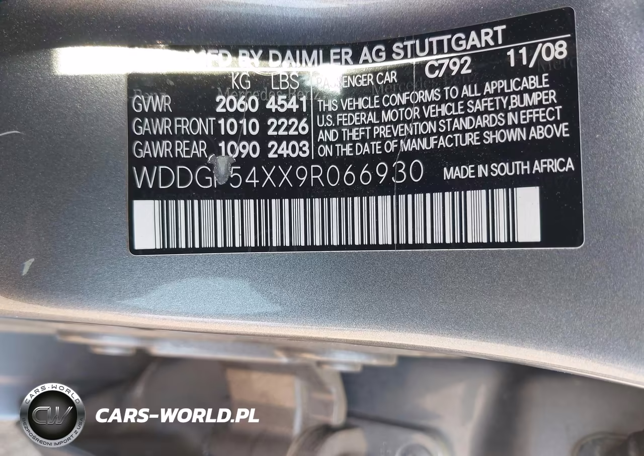 2009 Mercedes-Benz C 300 Luxury-Sport VIN:WDDGF54XX9R066930 - 9