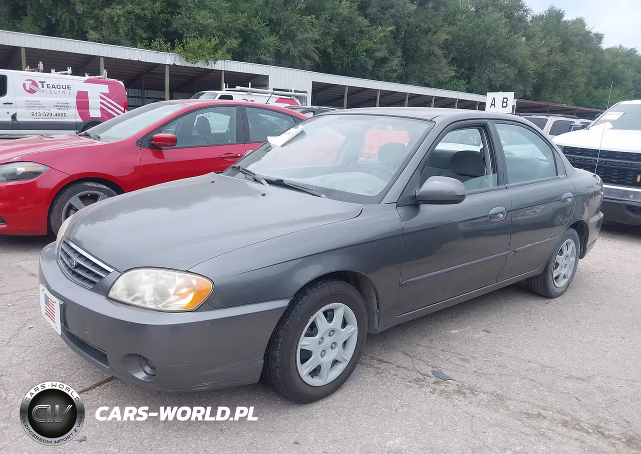 2003 Kia Spectra Ls VIN:KNAFB121635254235 - 2