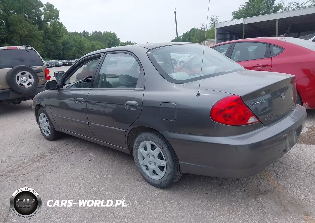 2003 Kia Spectra Ls VIN:KNAFB121635254235 - 3