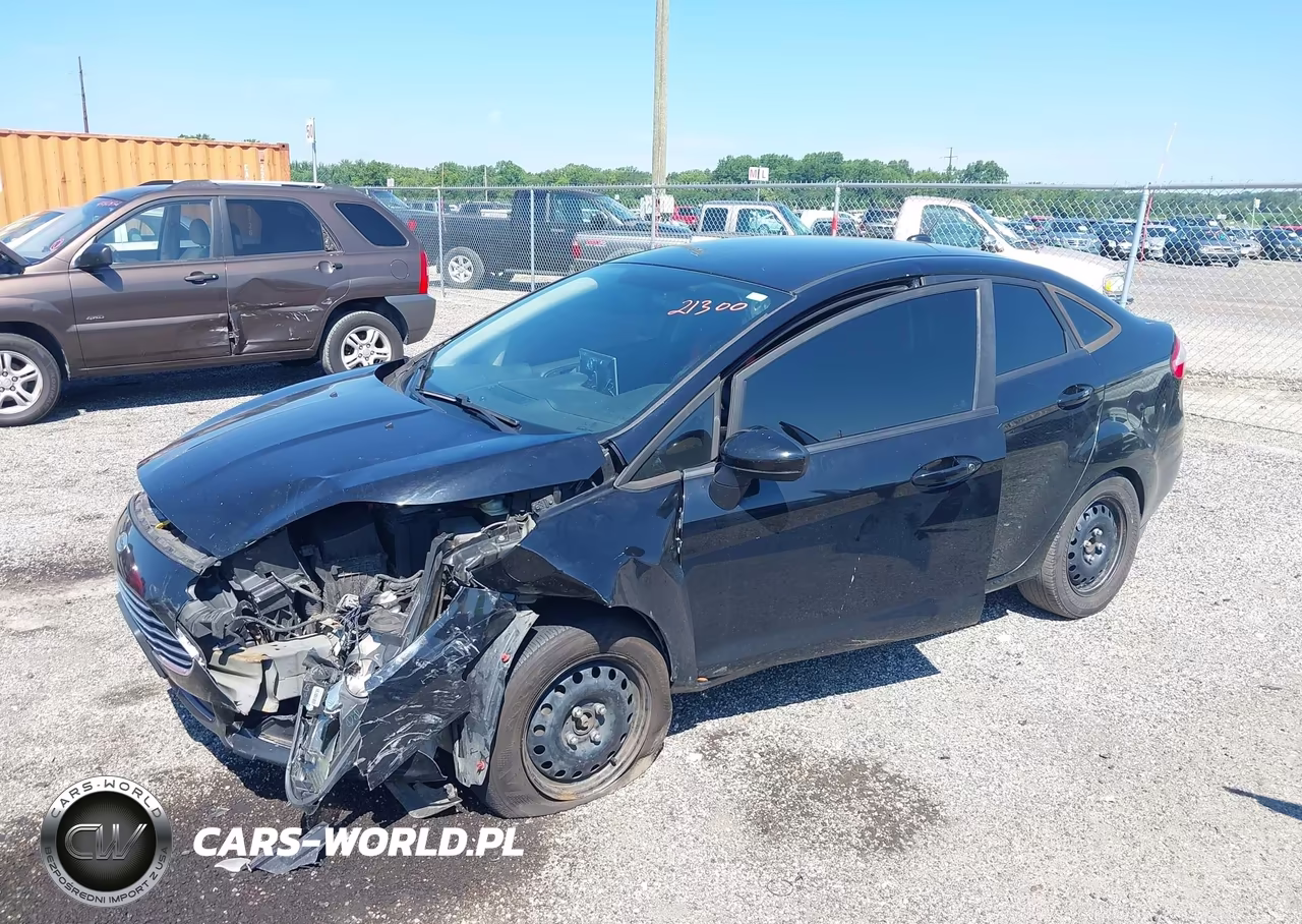 2017 Ford Fiesta S VIN:3FADP4AJ9HM134614 - 2