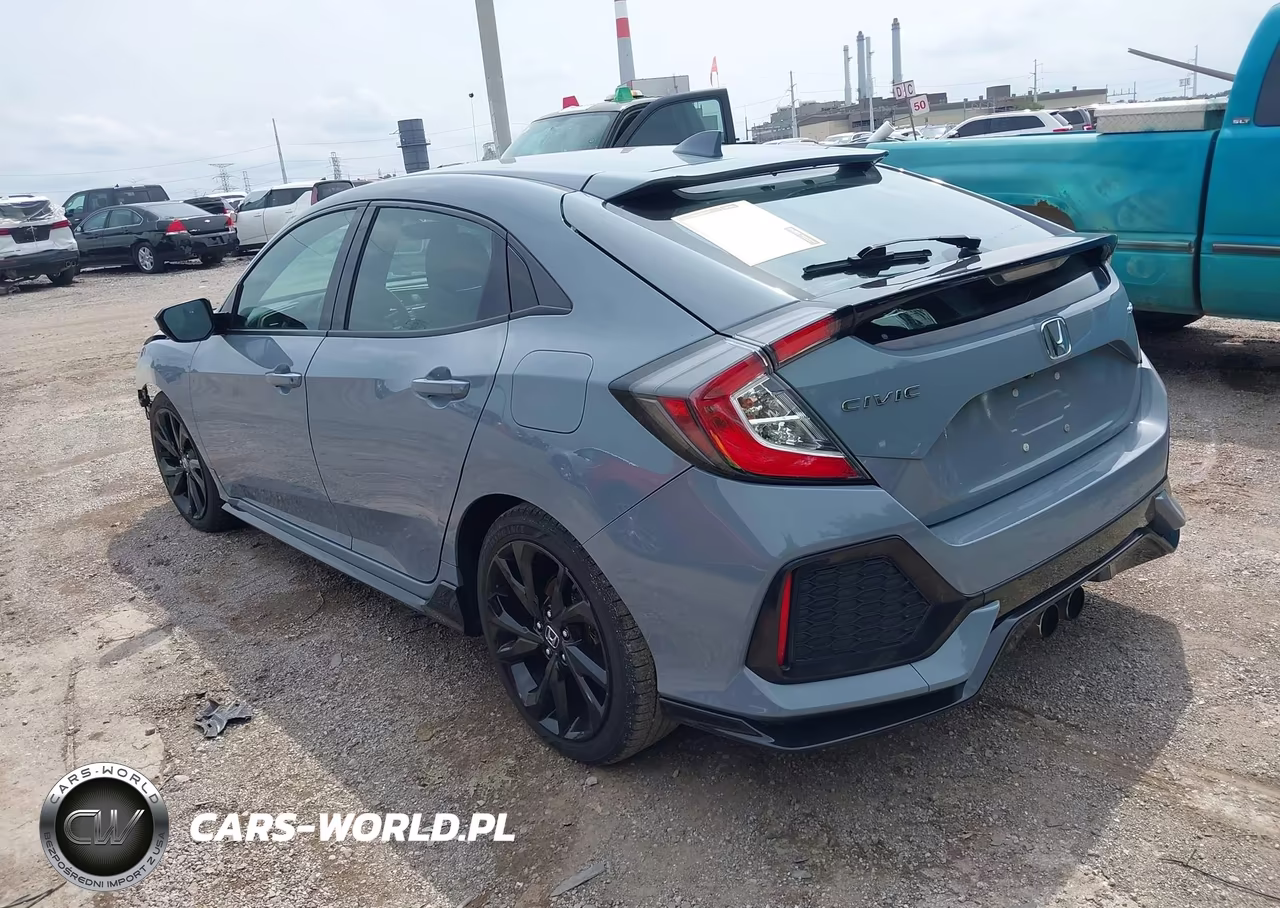 2018 Honda Civic Sport VIN:SHHFK7H40JU211401 - 3